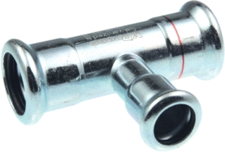 VSH T-stuk Xpress STAAL 28x22x28mm 3xPR